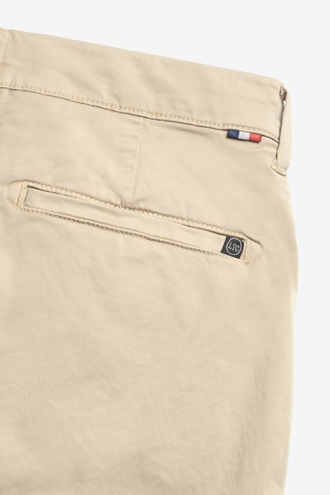 Pantalon chino Jasbo beige sable