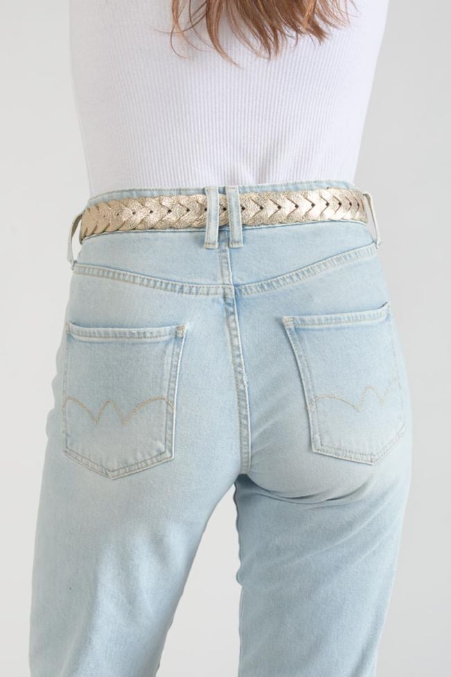 Ceinture Kebir dorée tressée