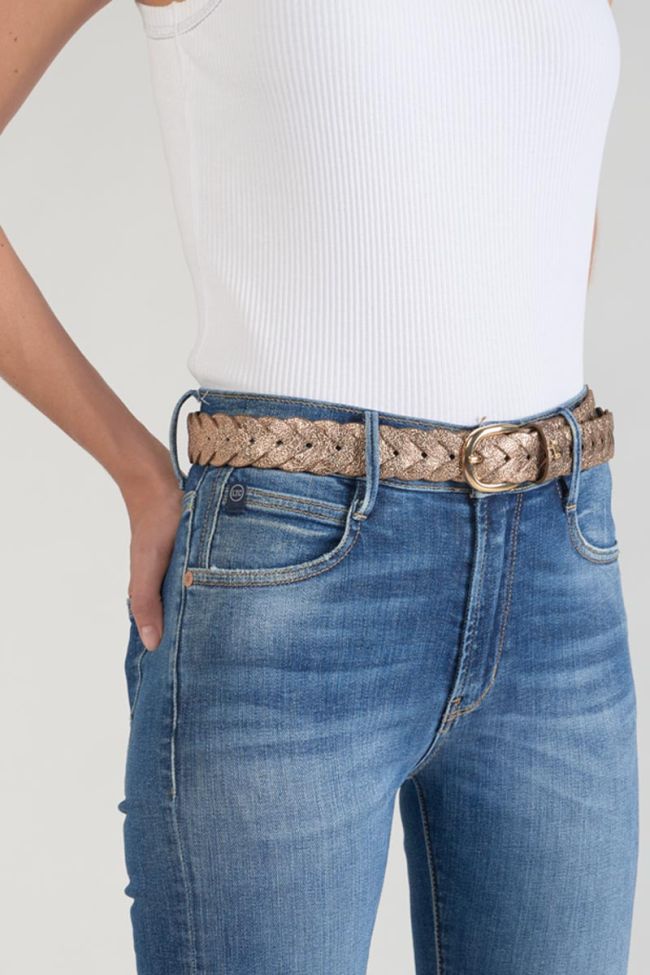 Ceinture Kebir bronze tressée