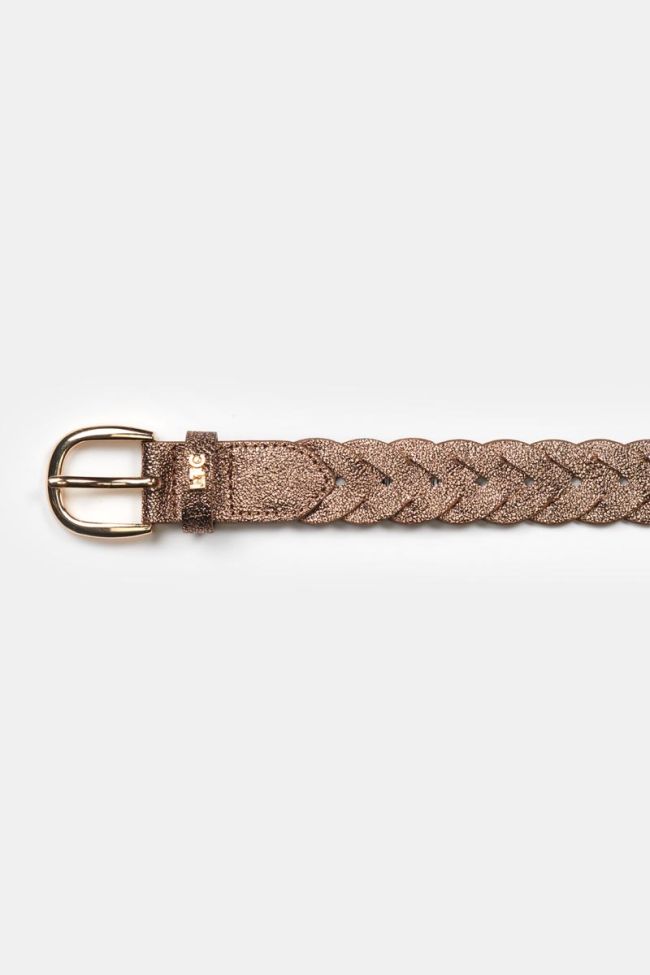 Ceinture Kebir bronze tressée