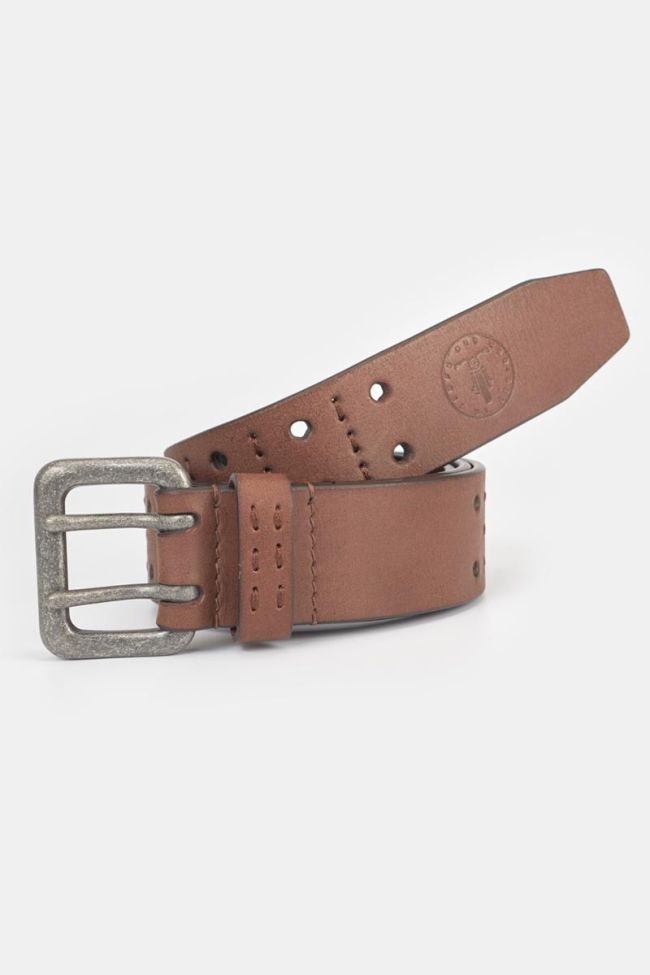 Ceinture Geles en cuir marron