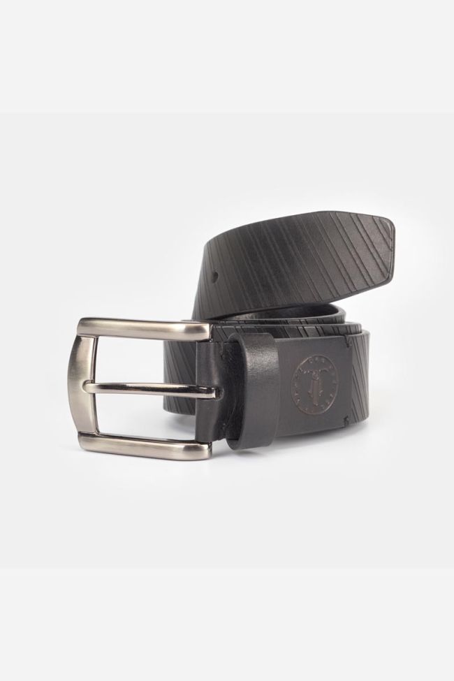 Ceinture Libar en cuir noir