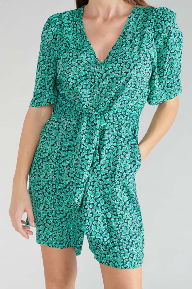 Combi-short Amira à motif vert