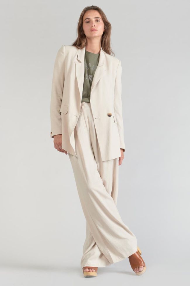 Veste blazer Bek sable