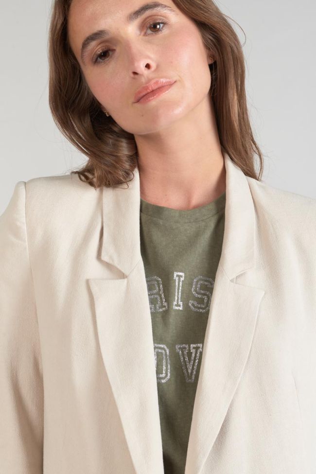 Veste blazer Bek sable