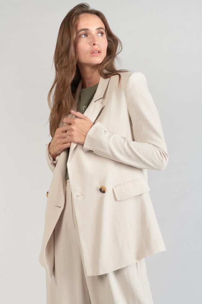 Veste blazer Bek sable