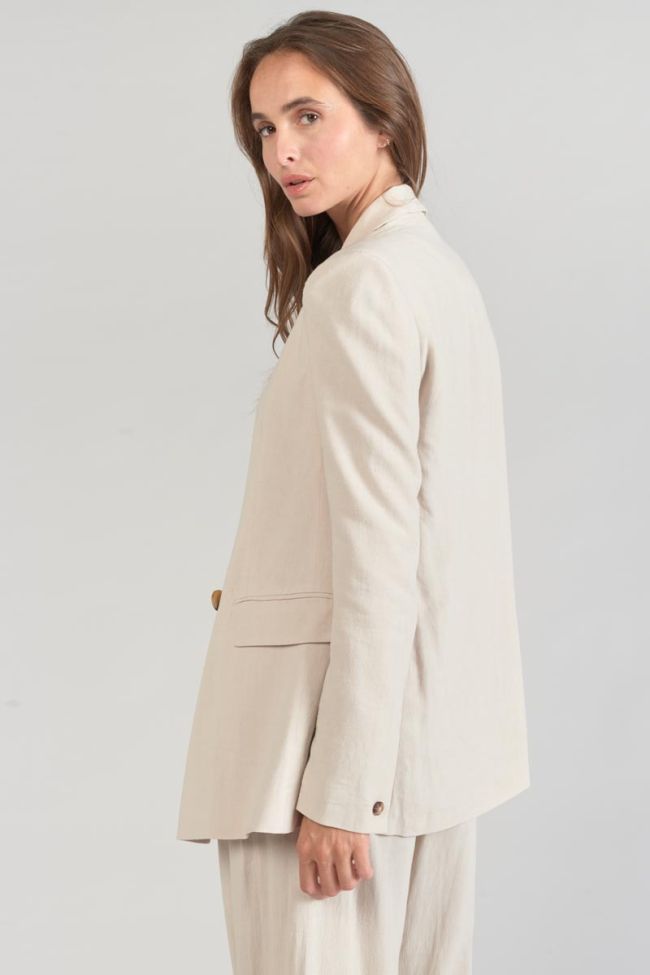 Veste blazer Bek sable