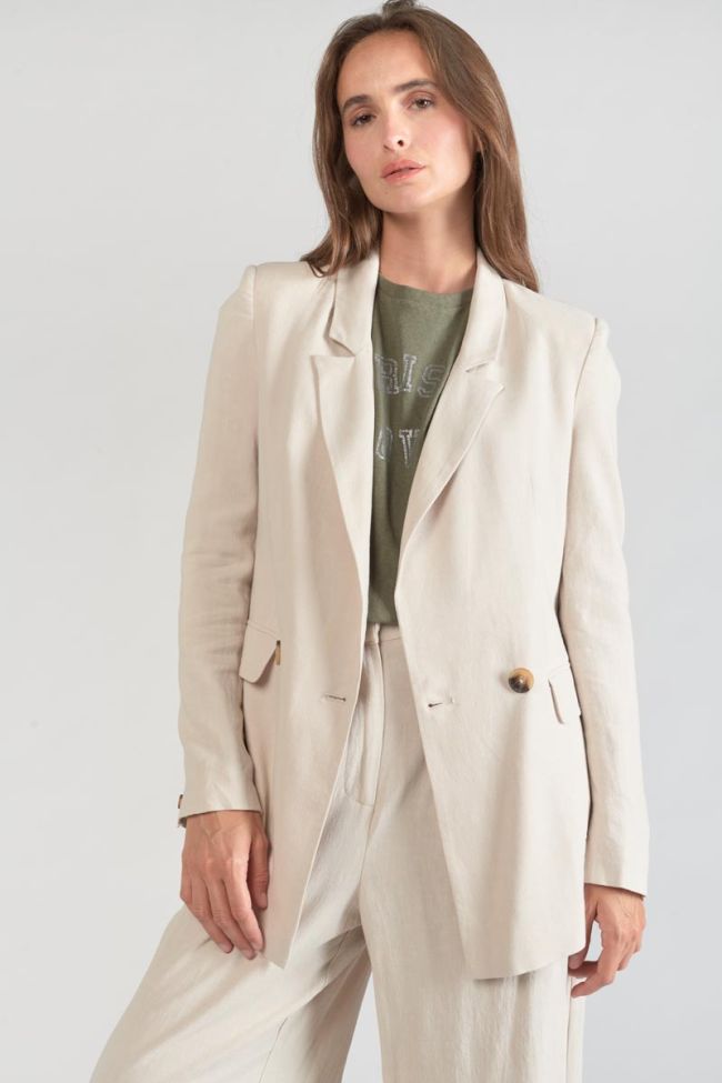 Veste blazer Bek sable