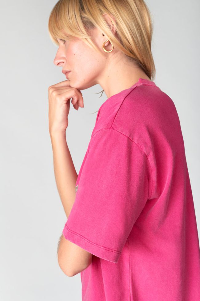 T-shirt Cassio fuchsia