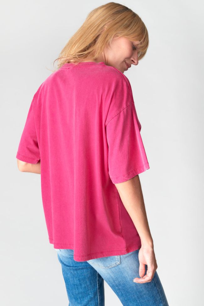 T-shirt Cassio fuchsia
