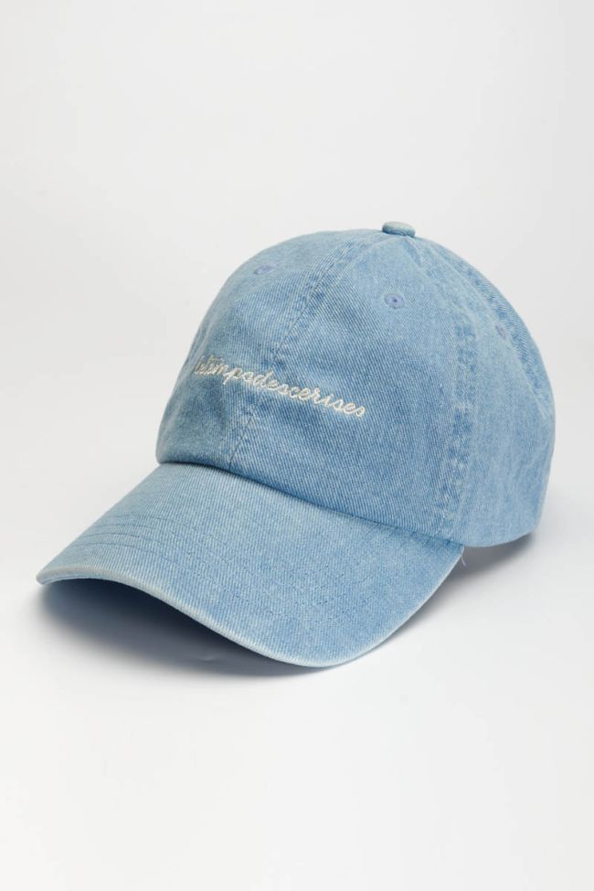 Casquette Fannya bleu denim