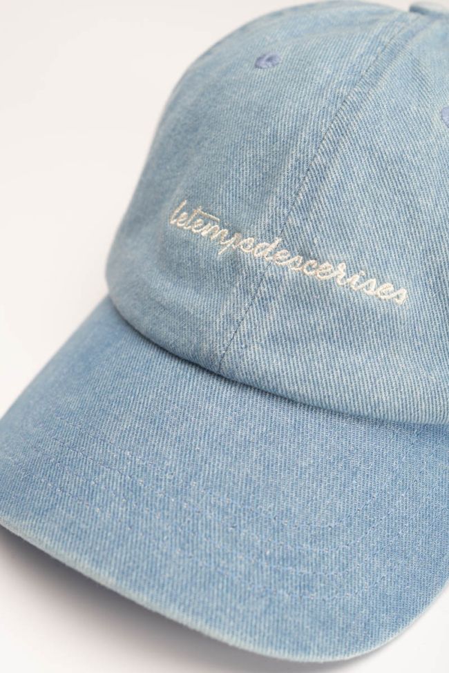 Casquette Fannya bleu denim