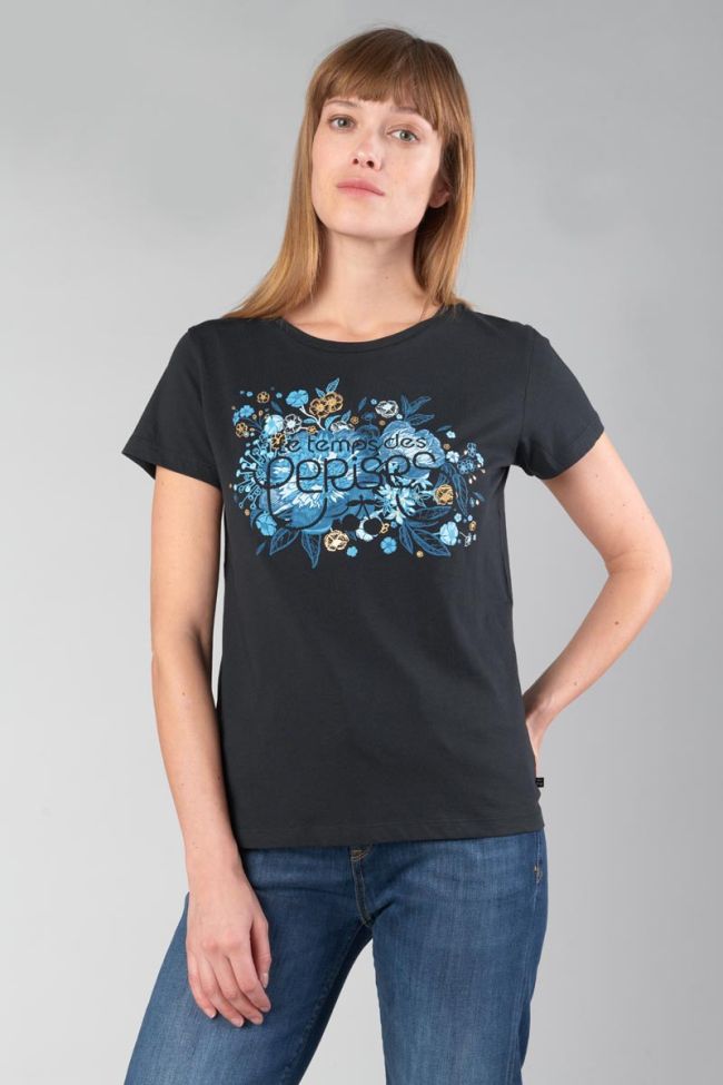 T-shirt Gracy noir imprimé