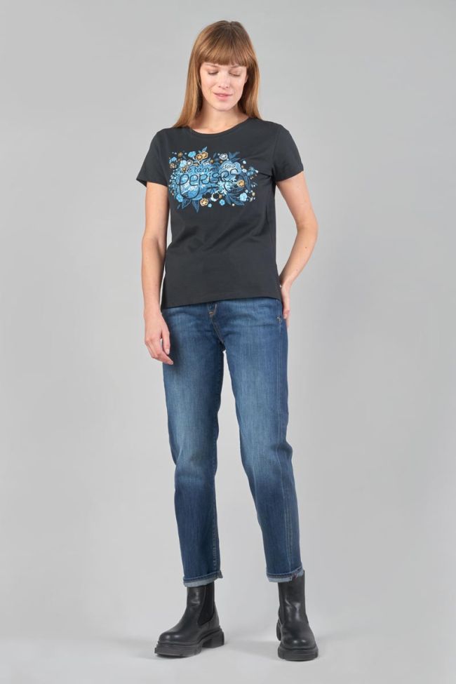 T-shirt Gracy noir imprimé