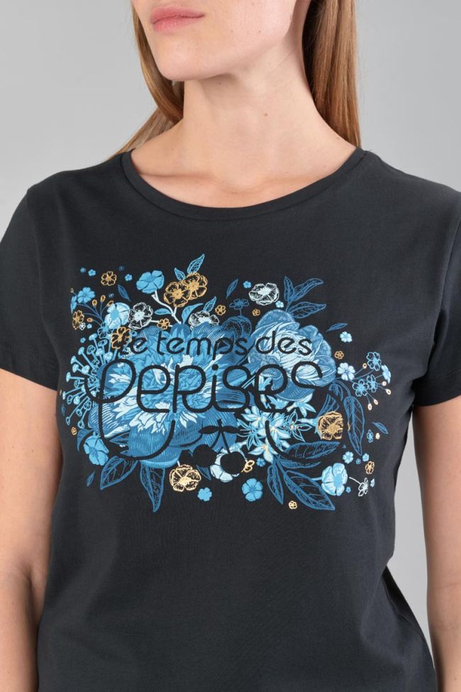 T-shirt Gracy noir imprimé