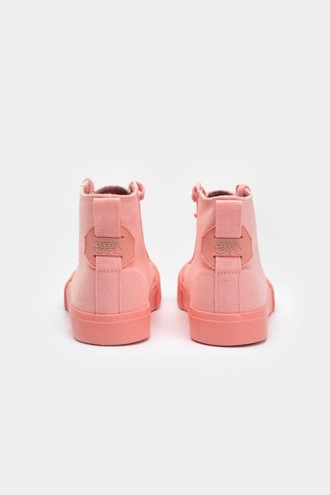Baskets montantes Harlo roses