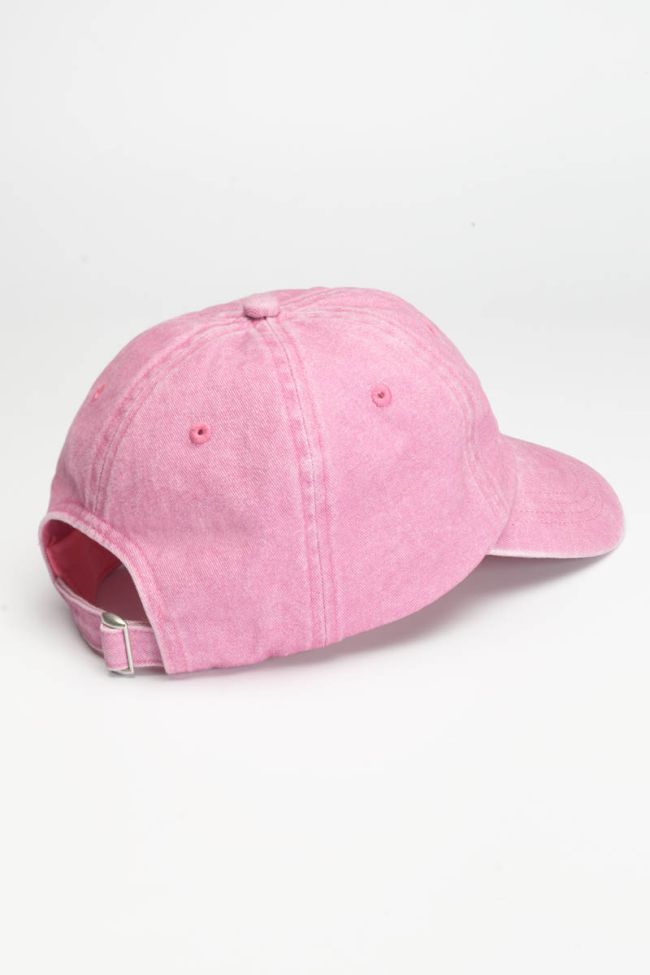 Casquette Meziane rose délavée