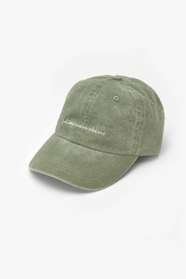Casquette Meziane kaki délavée