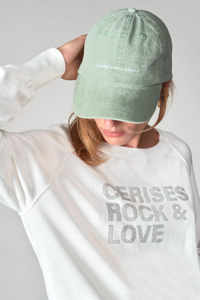 Casquette Meziane kaki délavée