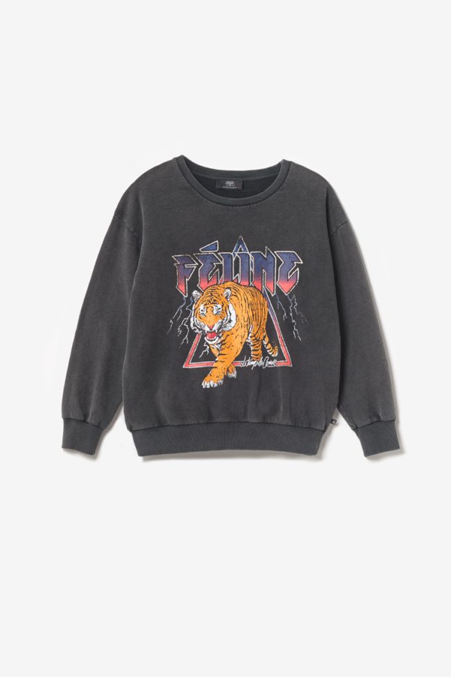 Sweat Nyke gris délavé