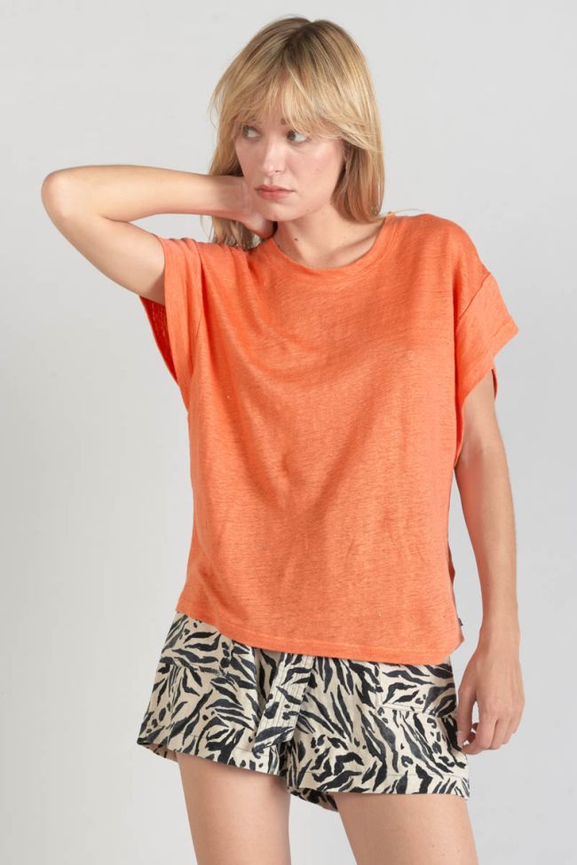 Top Overs orange corail