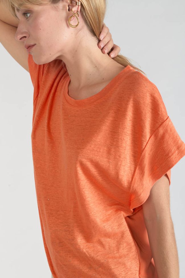 Top Overs orange corail