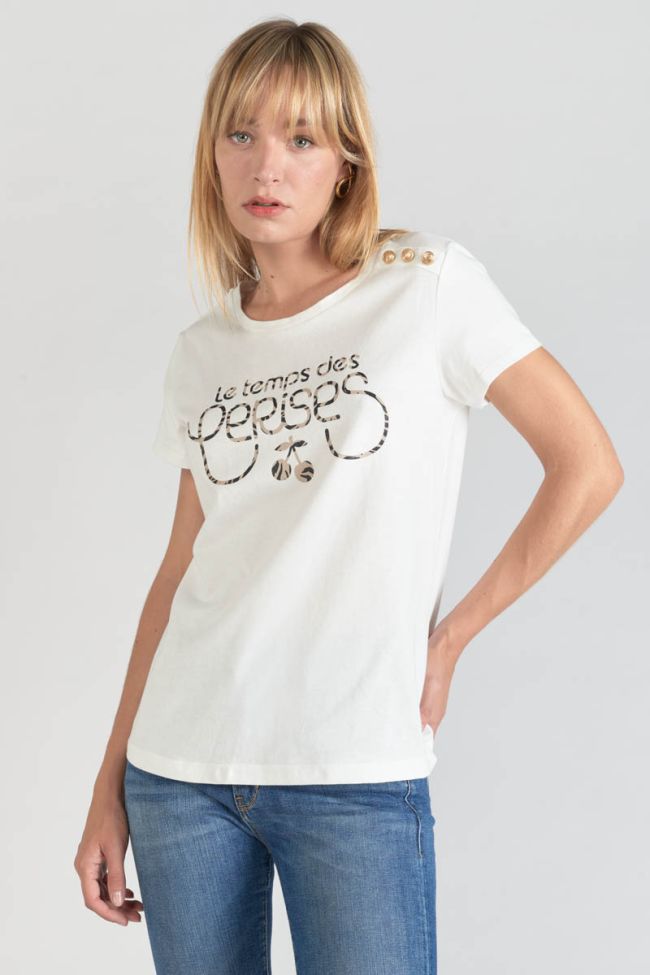 T-shirt Savana blanc imprimé