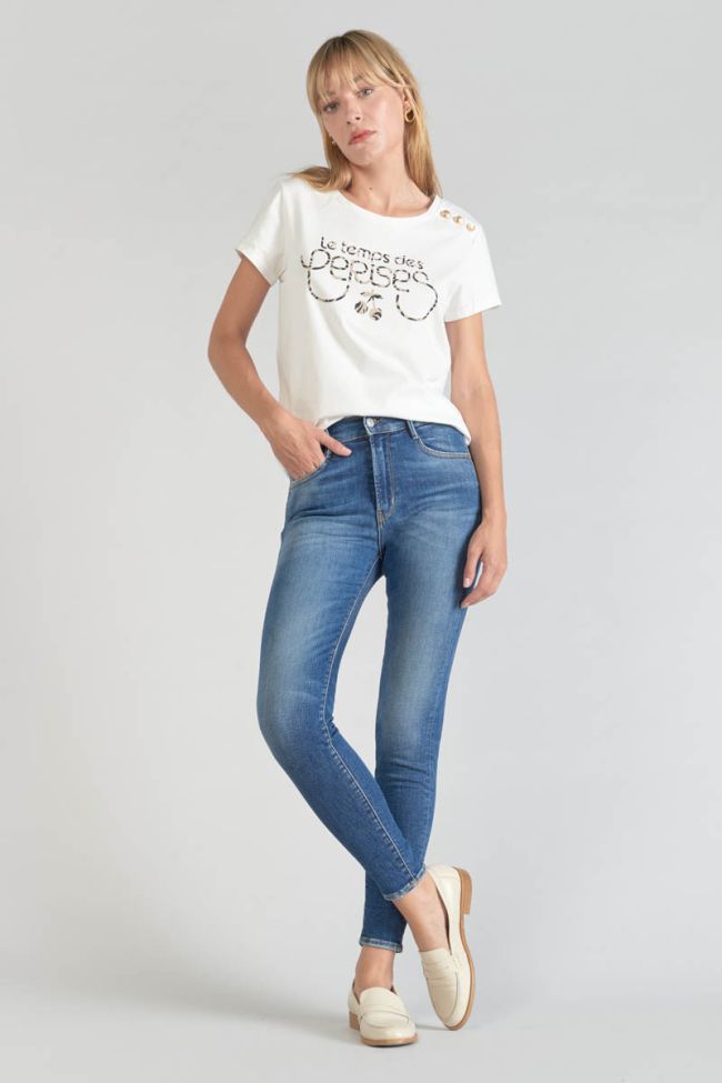 T-shirt Savana blanc imprimé