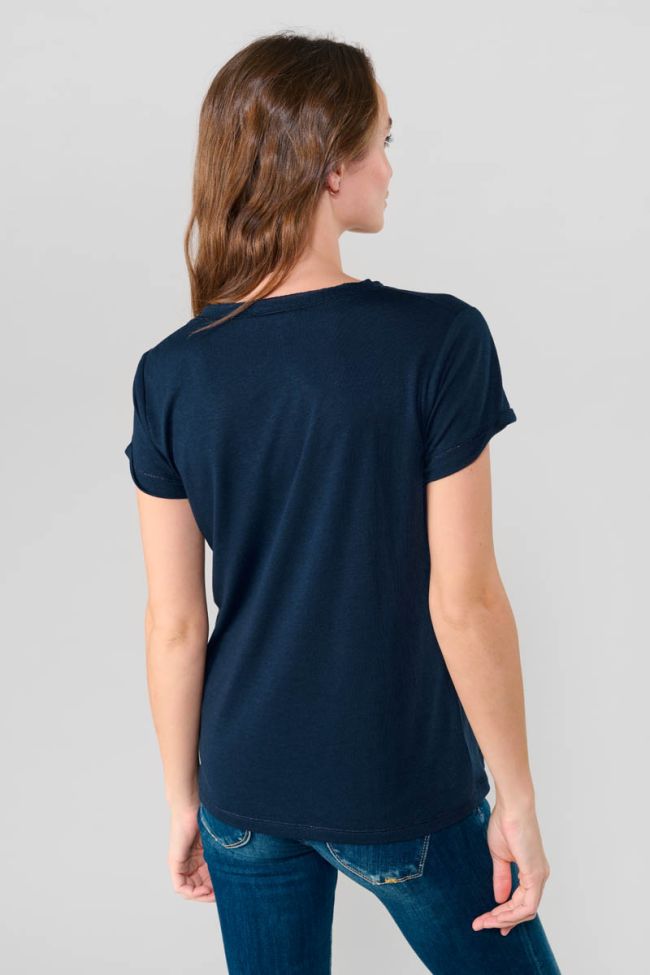 T-shirt Smallvtrame bleu marine