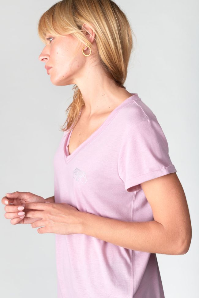 T-shirt Smallvtrame rose