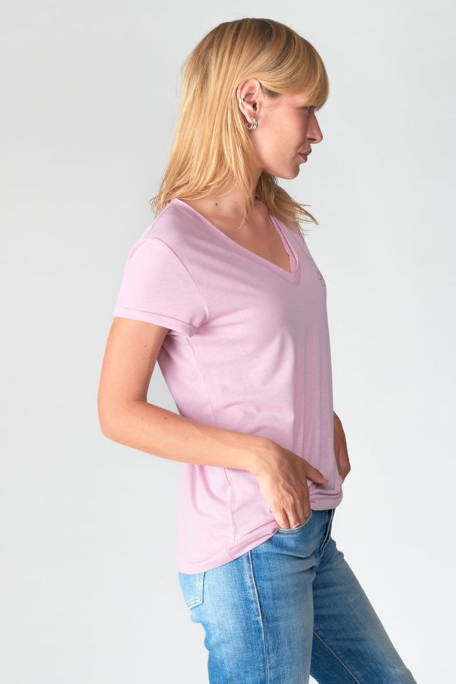 T-shirt Smallvtrame rose