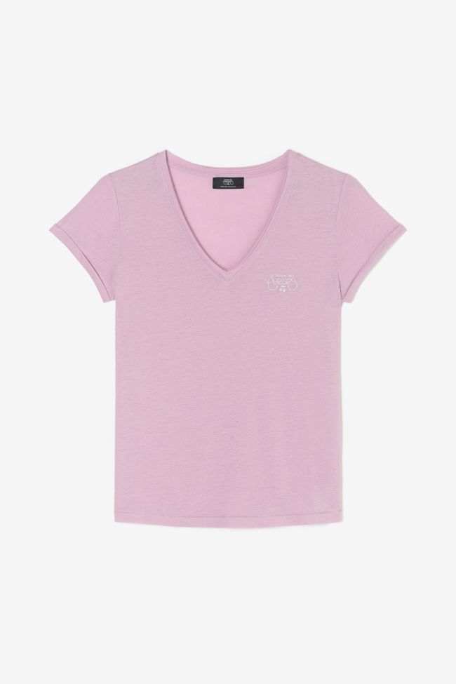 T-shirt Smallvtrame rose