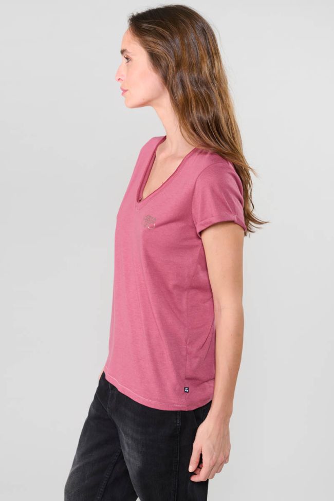 T-shirt Smallvtrame vieux rose
