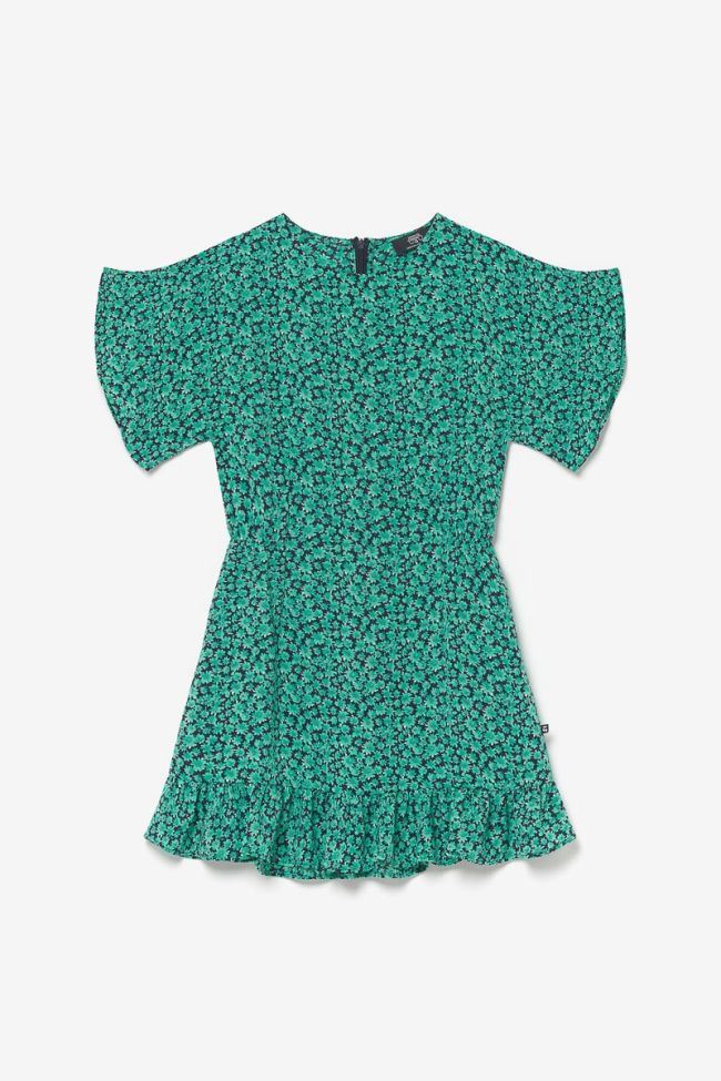 Robe Aliyagi à motif vert 