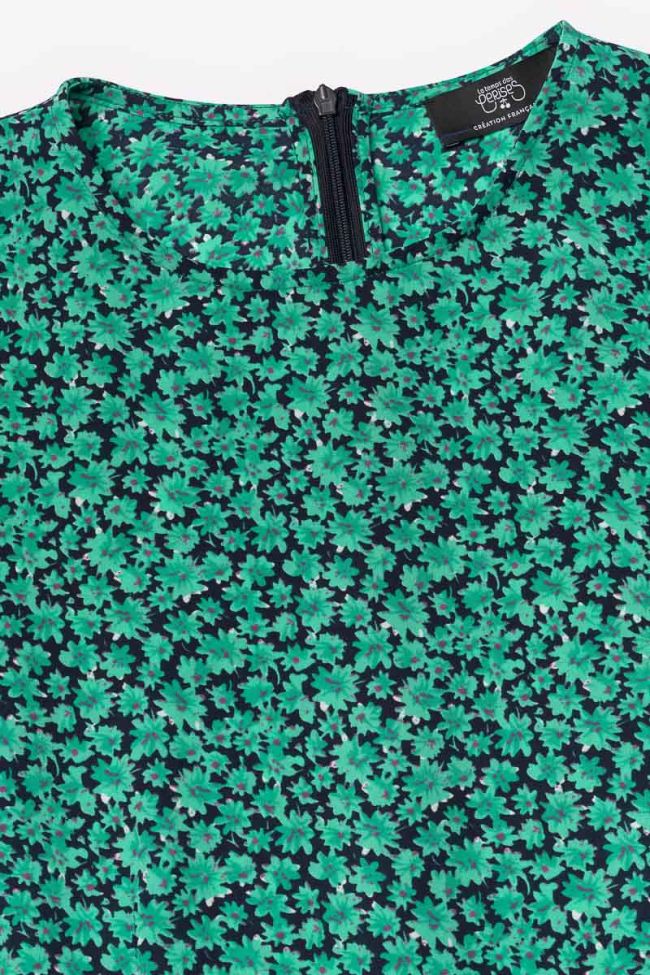 Robe Aliyagi à motif vert 