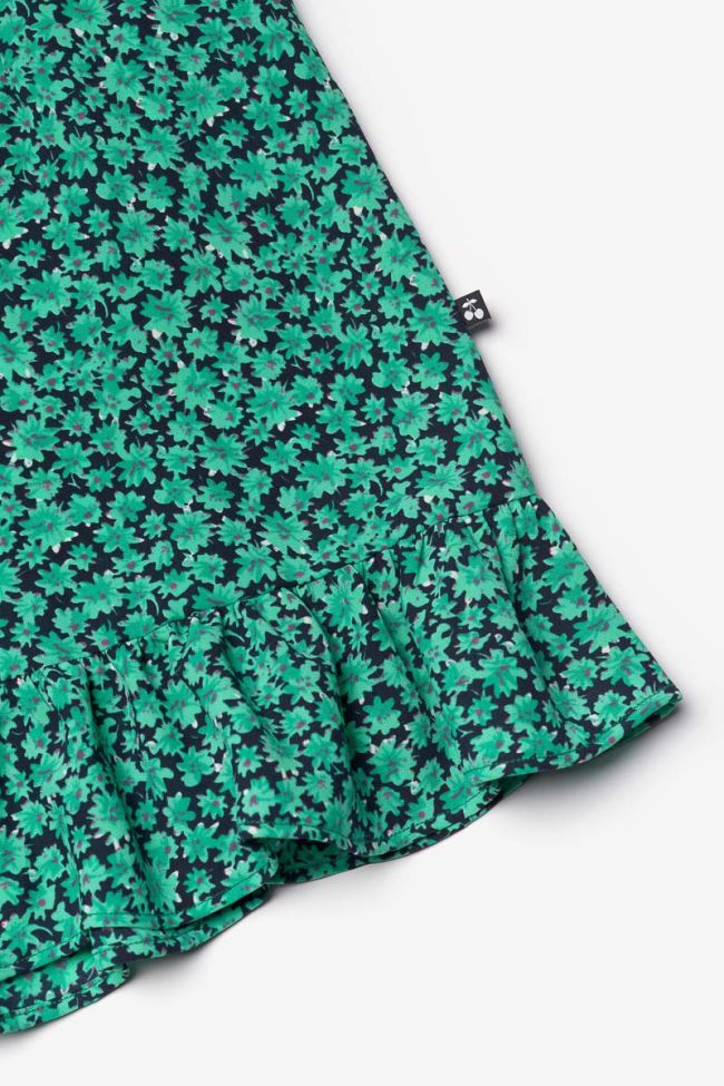 Robe Aliyagi à motif vert 