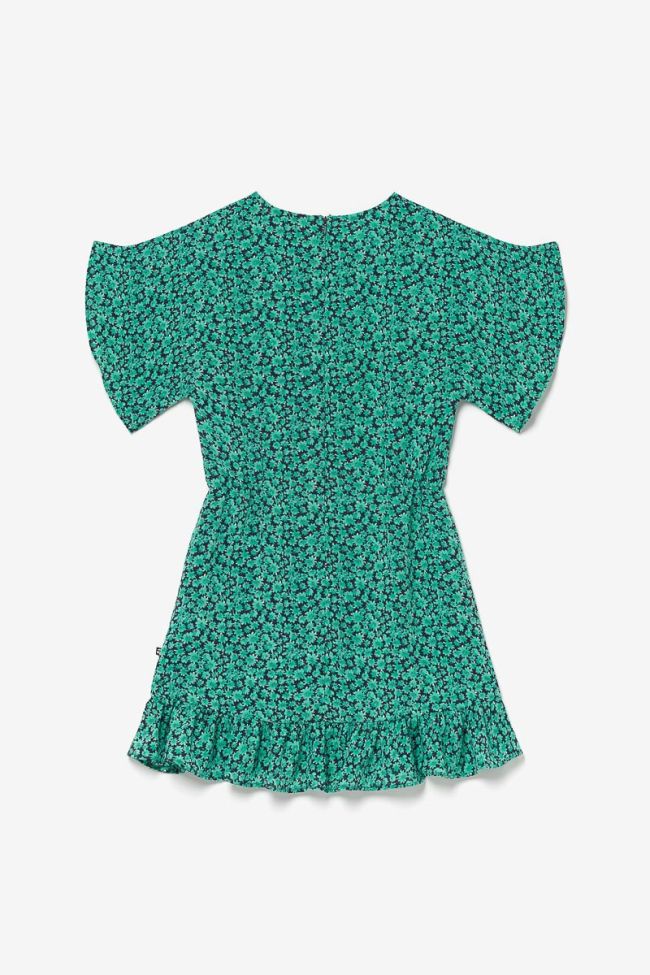 Robe Aliyagi à motif vert 