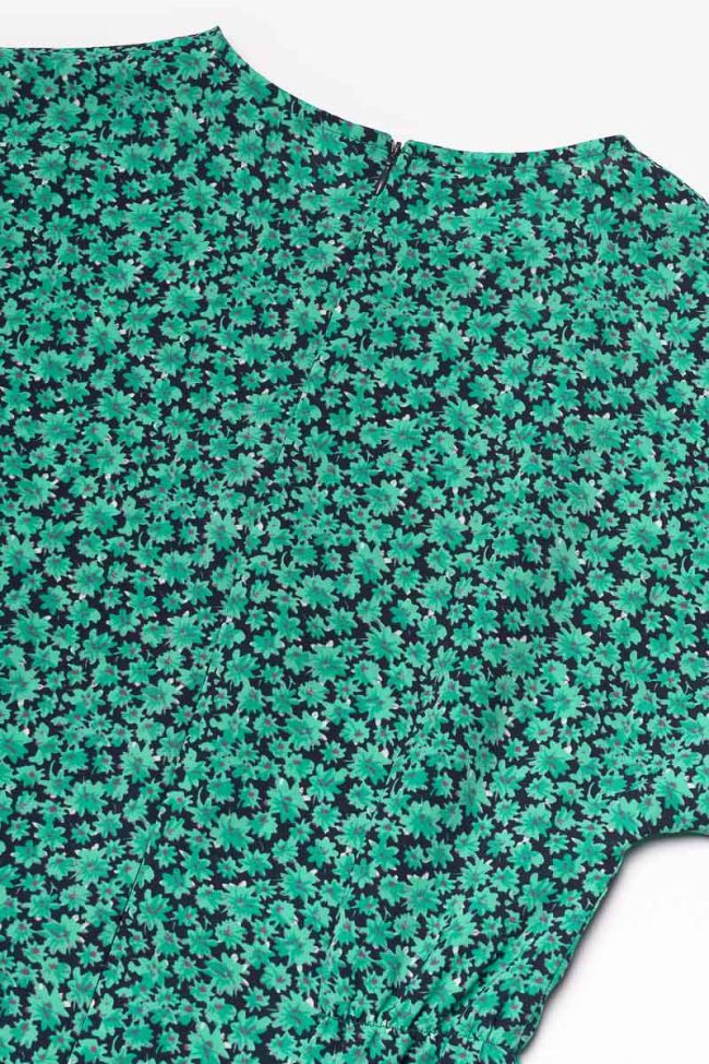 Robe Aliyagi à motif vert 