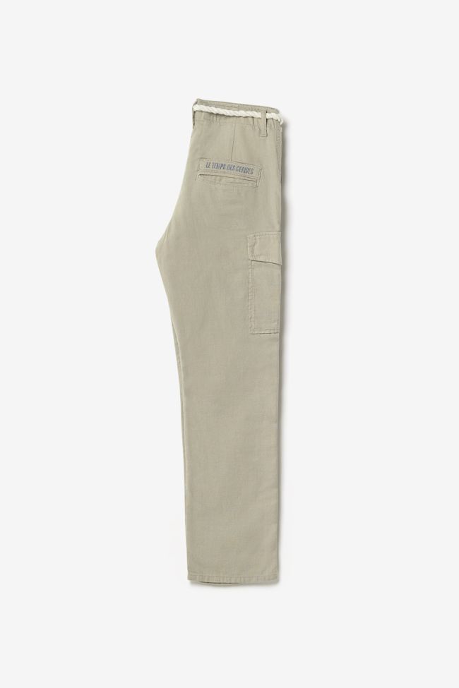 Pantalon cargo Caste kaki clair