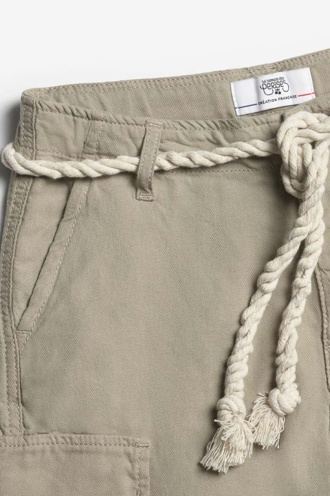 Pantalon cargo Caste kaki clair