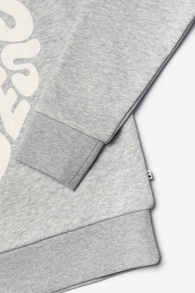 Sweat Coeurgi gris chiné