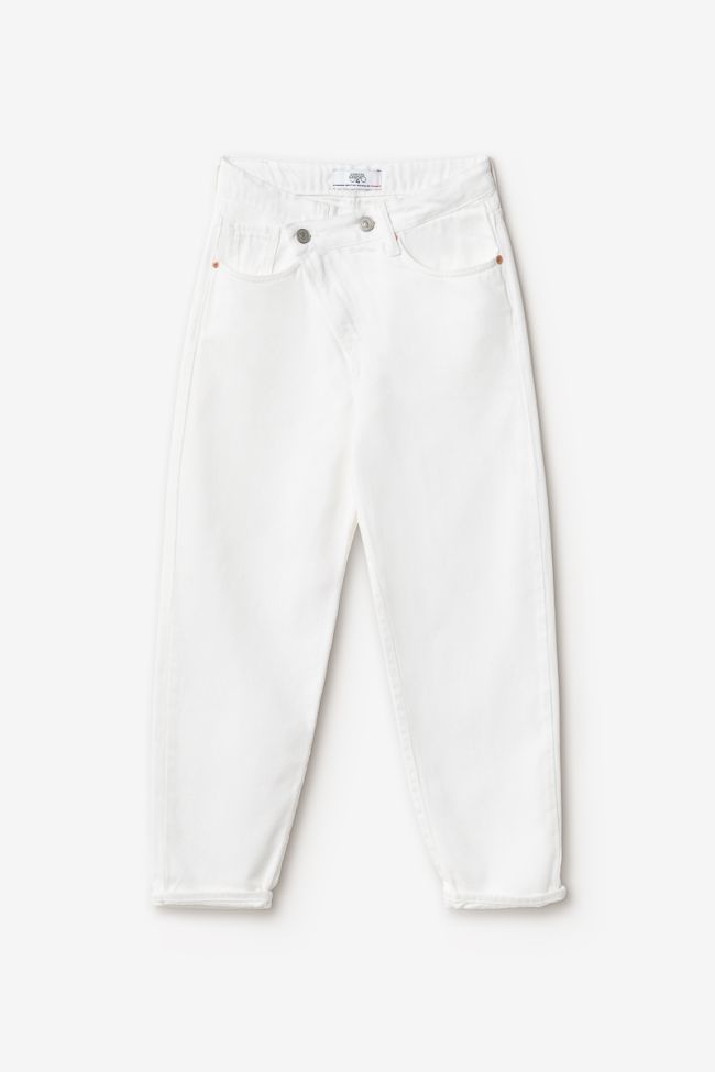 Jeans boyfit Cosa 7/8ème blanc 