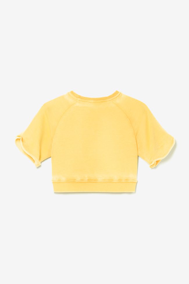 Sweat court Daminagi jaune