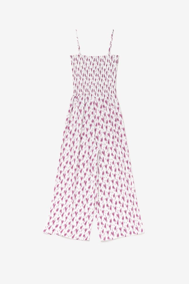 Combinaison pantalon Dodigi à motif violet