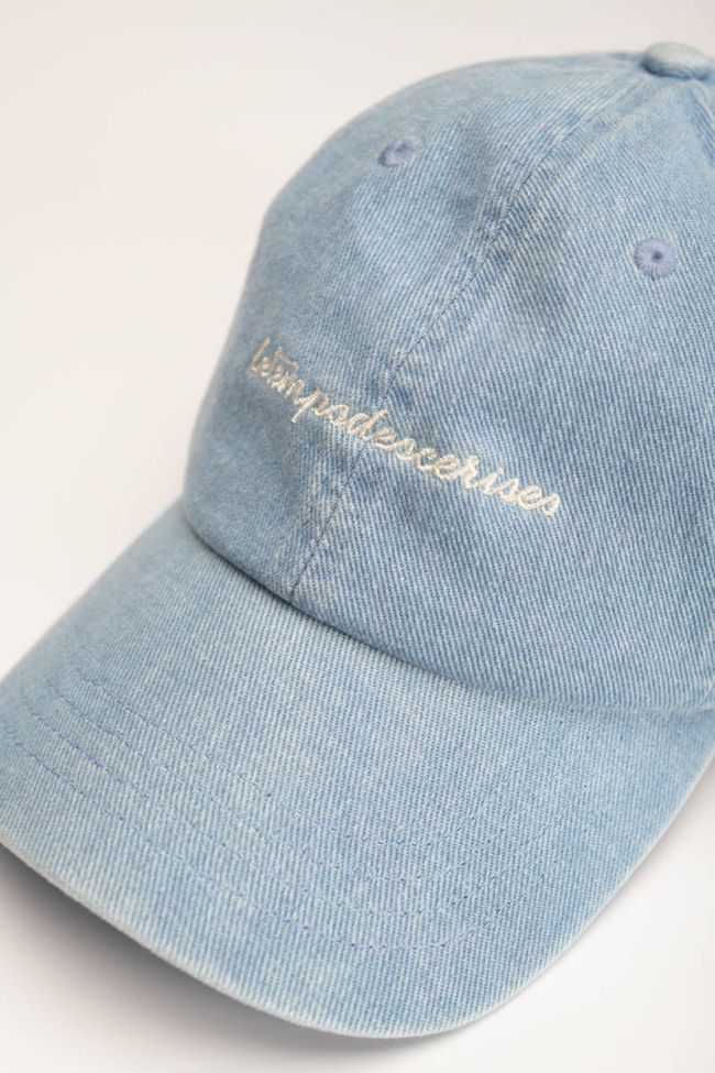 Casquette Fannyagi bleu denim