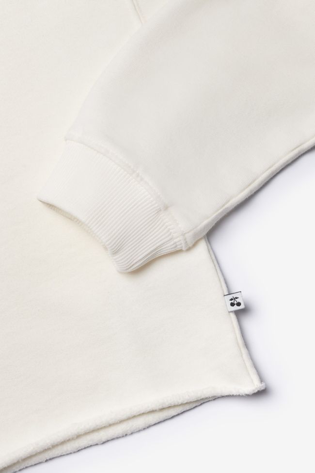 Sweat court Ginogi crème