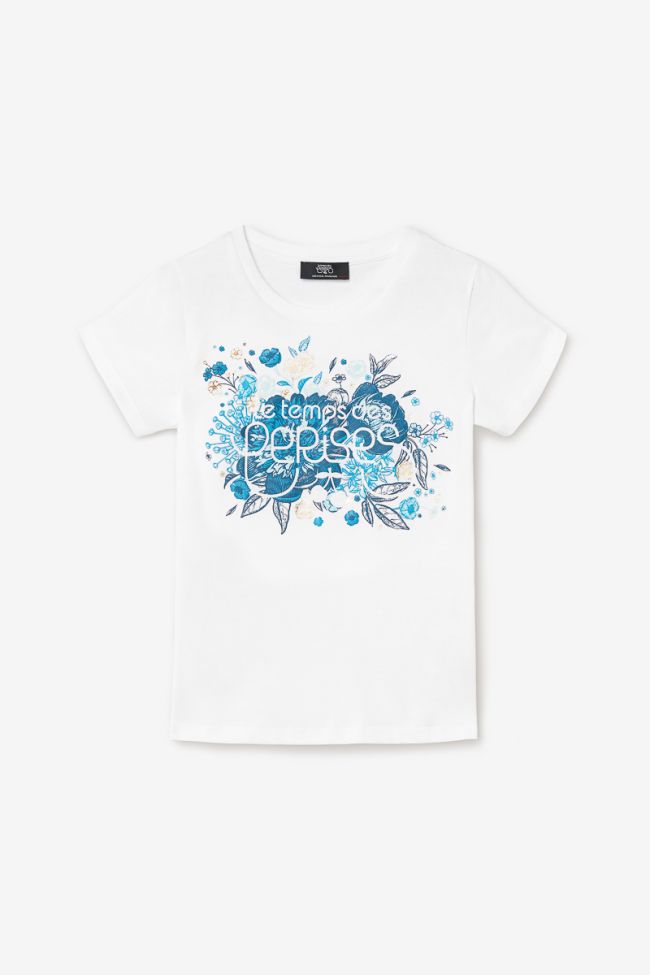 T-shirt Gracygi blanc imprimé