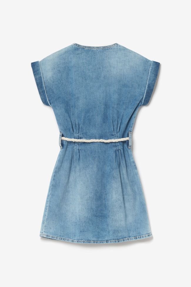 Robe Karite en jeans bleu clair