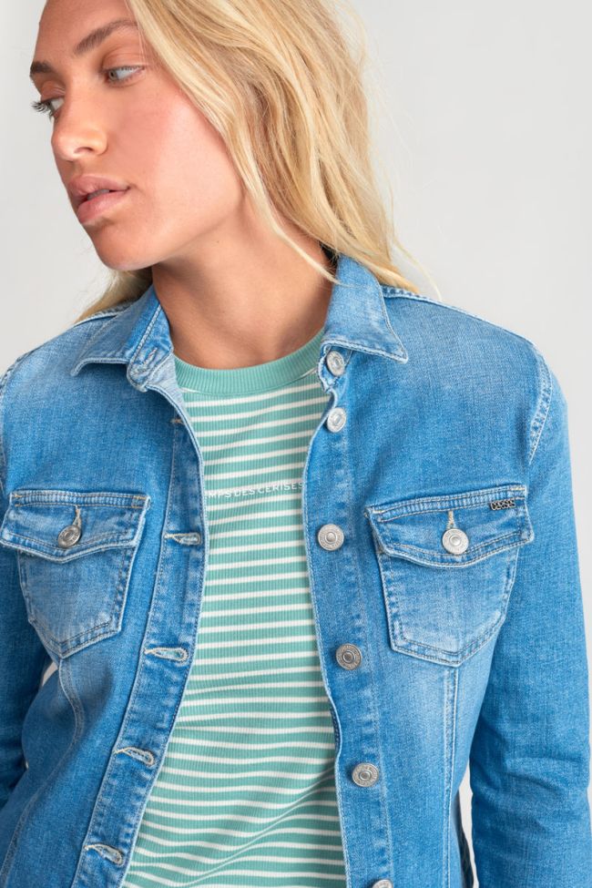 Veste Lilla en jeans bleu clair
