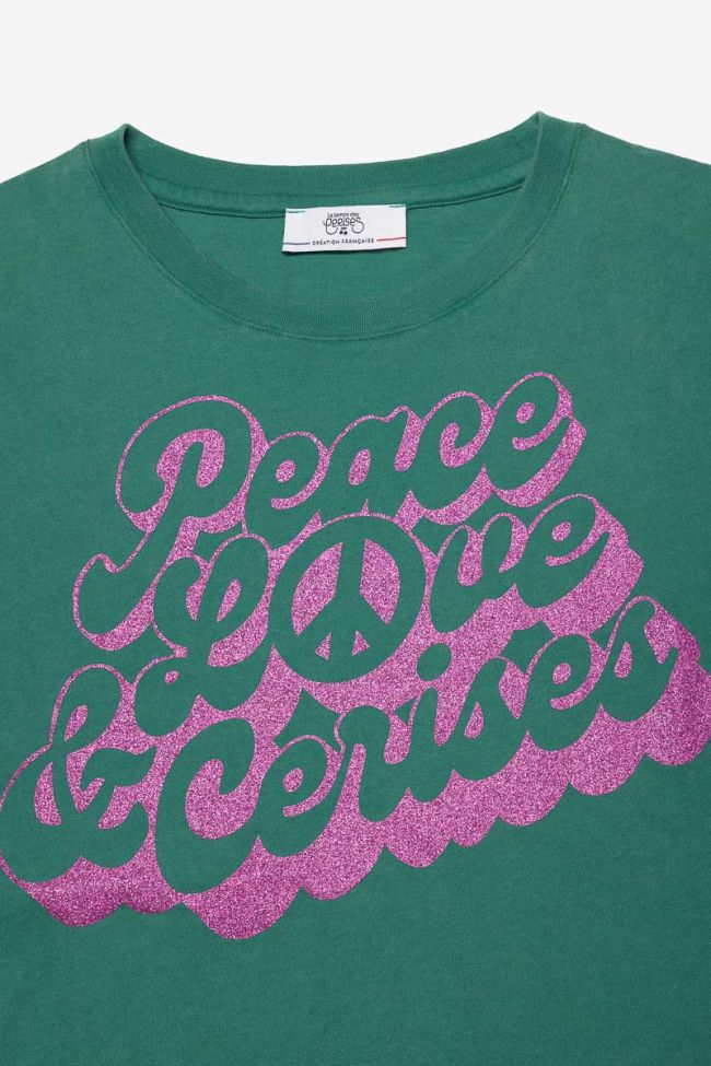 T-shirt Miyagi vert sapin